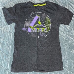 Reebok Kids Gray Short Sleeve T-Shirt Size 10/12